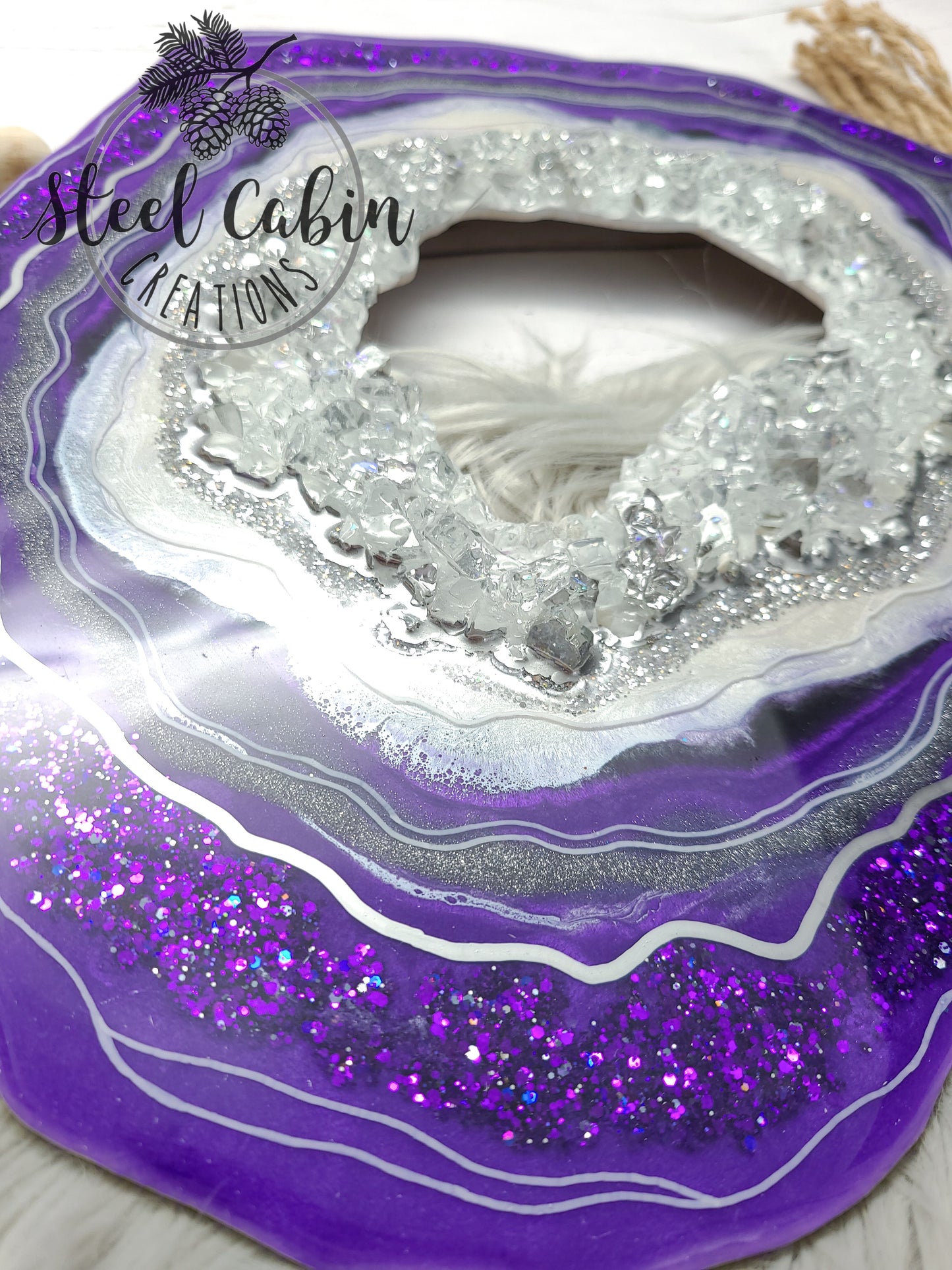 Purple Geode - 15 Inch