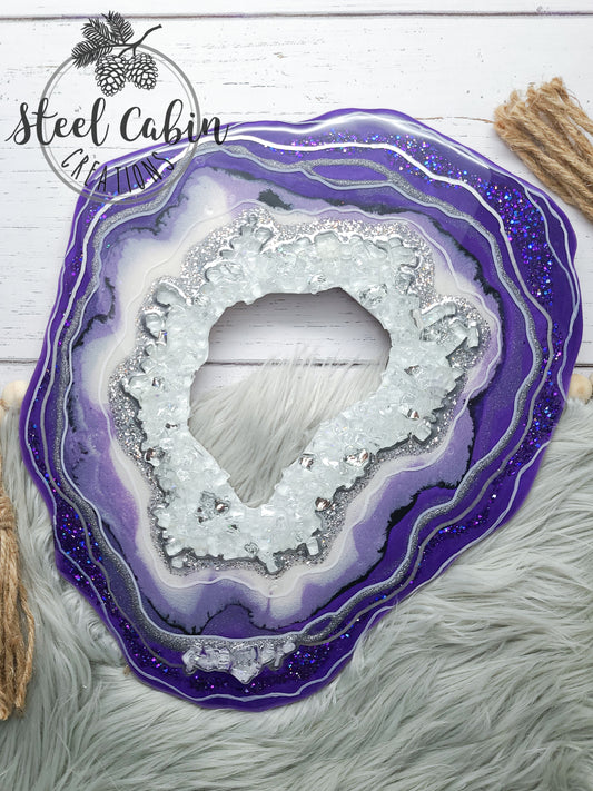 Purple Geode - 14 Inch