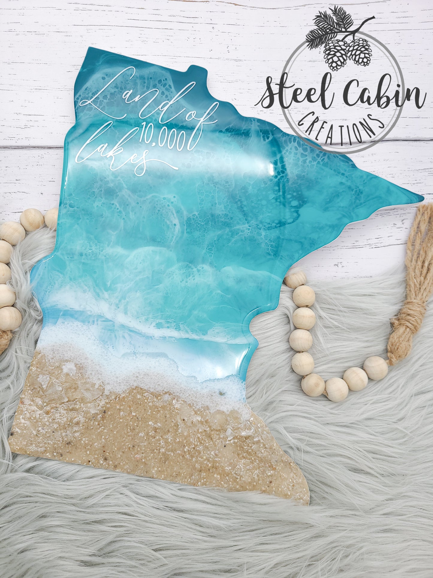 Land of 10,000 Lakes- Decorative Sign