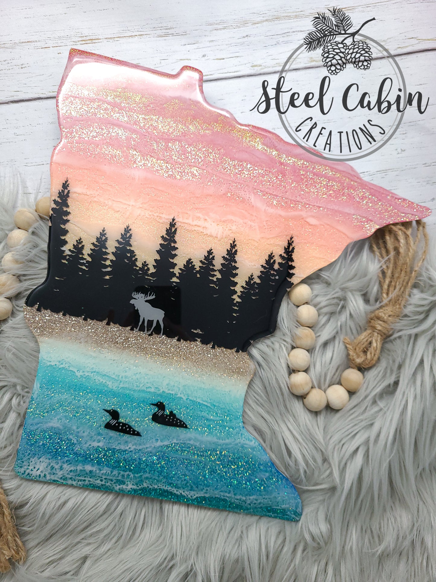 Original - MN Sunset - Decorative Sign