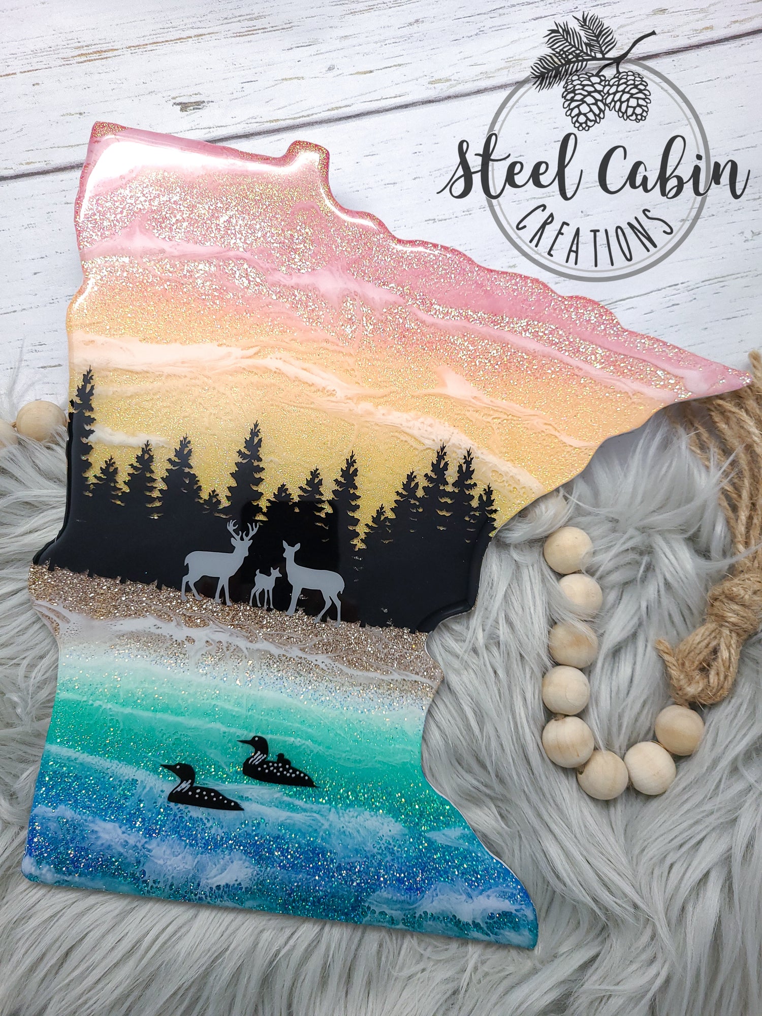 Original - MN Sunset - Decorative Sign