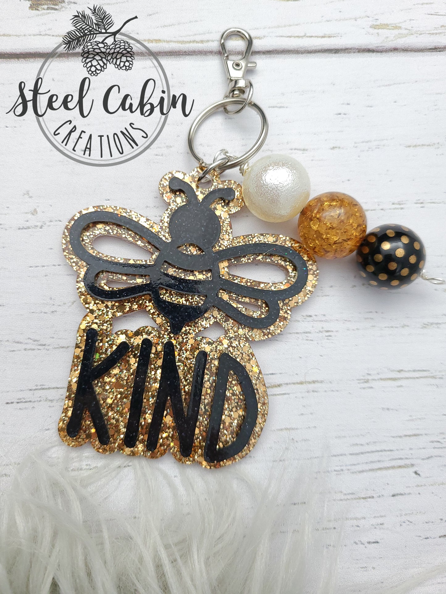 Bee Kind - Keychain - Multiple Colors Available